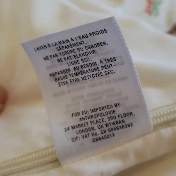 Anthro Talese Cherry Wide leg pants - Picture 6 of 8